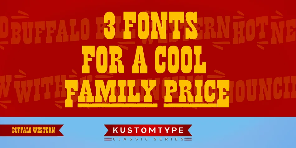 Buffalo Western by Kustomtype — Dingbats Font — thumbnail 4