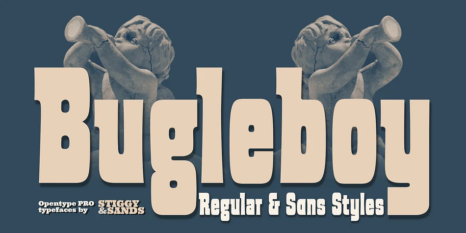 Bugleboy by Stiggy & Sands — Decorative Font