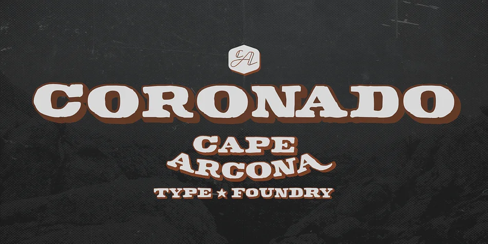 CA Coronado by Cape Arcona Type Foundry — Decorative Font
