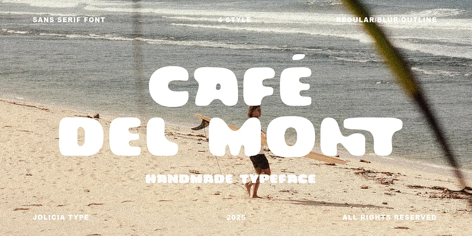 CAFE DEL MONT by Jolicia Type — Display Font