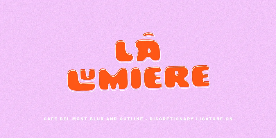 CAFE DEL MONT by Jolicia Type — Display Font — thumbnail 5