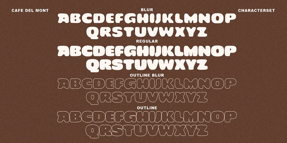 CAFE DEL MONT by Jolicia Type — Display Font — thumbnail 8