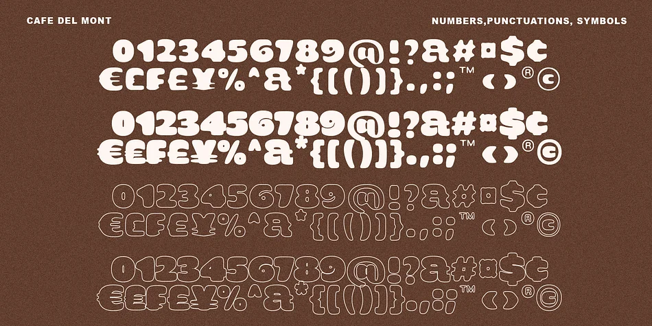 CAFE DEL MONT by Jolicia Type — Display Font — thumbnail 9