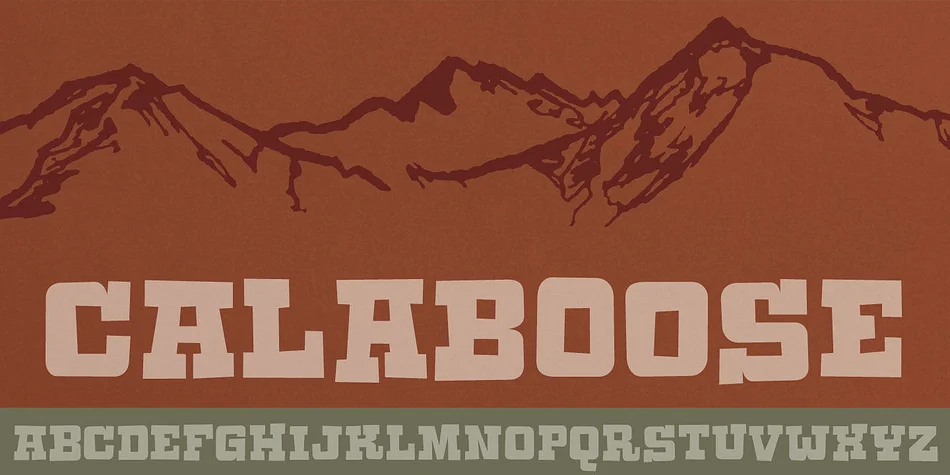 CALABOOSE by Pizzadude.dk — Decorative Font