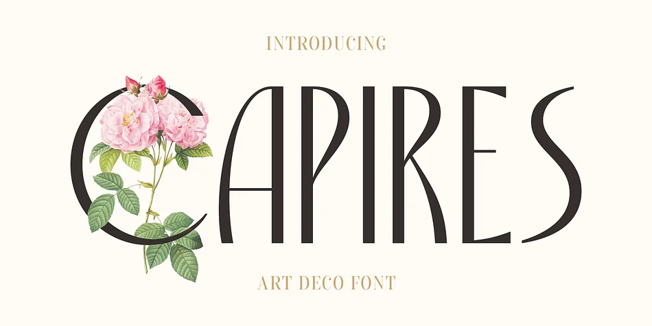 Capires by Craft Supply Co. — Decorative Font