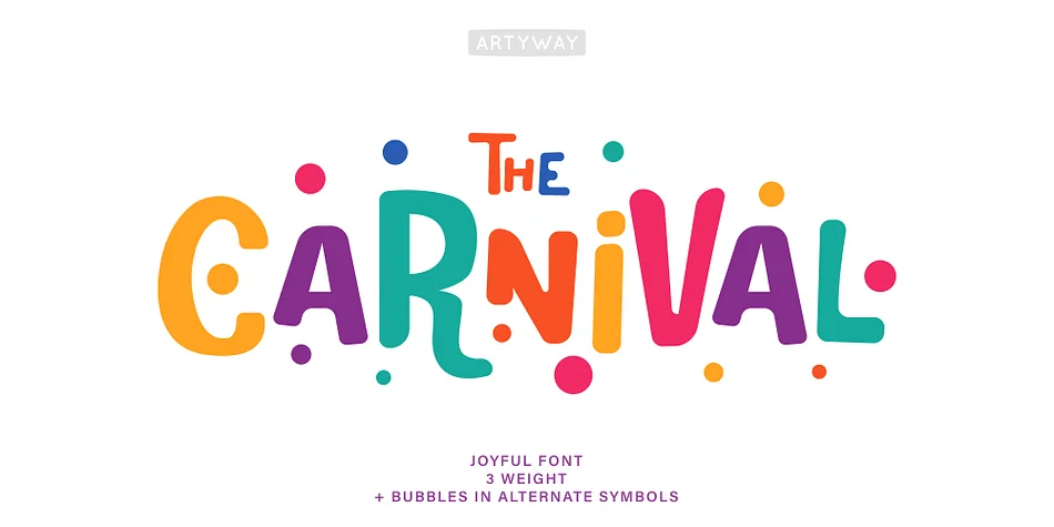 CARNIVAL FEST by Artyway — Display Font