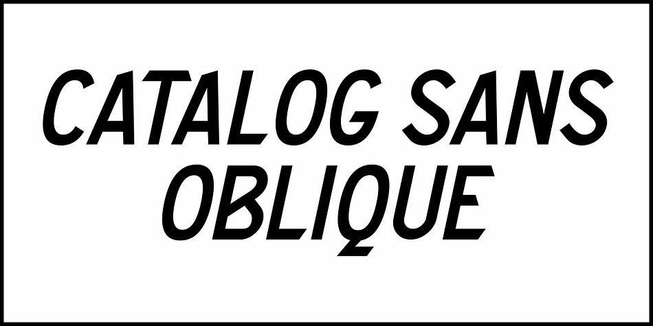 Catalog Sans JNL by Jeff Levine Fonts — Display Font — thumbnail 4