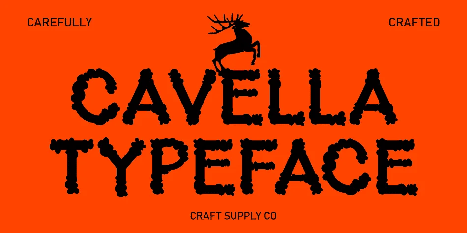 Cavella by Craft Supply Co. — Display Font
