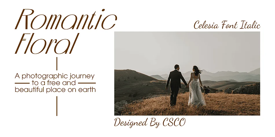 Celesia by Craft Supply Co. — Decorative Font — thumbnail 2