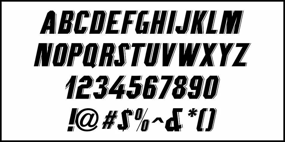 CHAMFER ENGRAVED JNL by Jeff Levine Fonts — Display Font — thumbnail 5