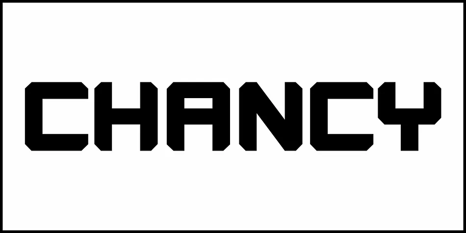 CHANCY JNL by Jeff Levine Fonts — Display Font — thumbnail 2