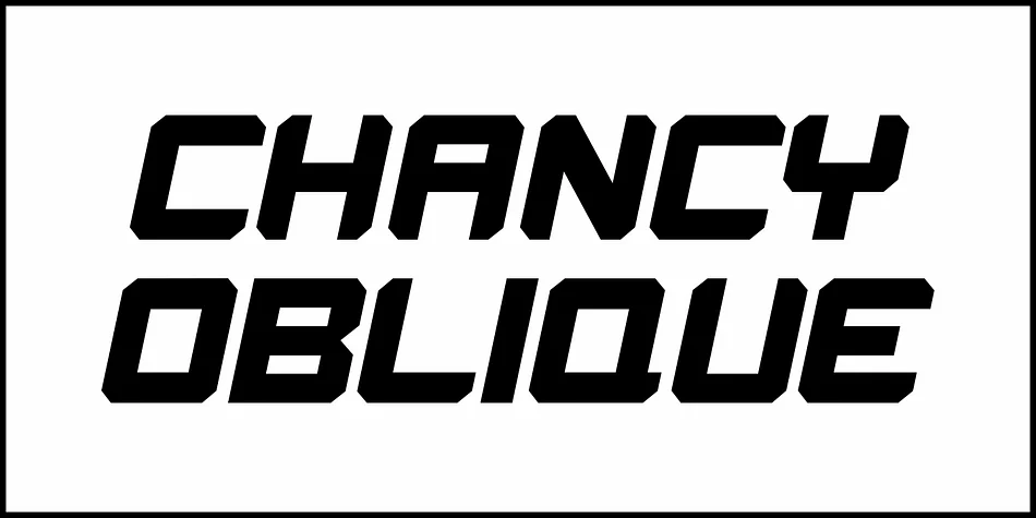 CHANCY JNL by Jeff Levine Fonts — Display Font — thumbnail 4