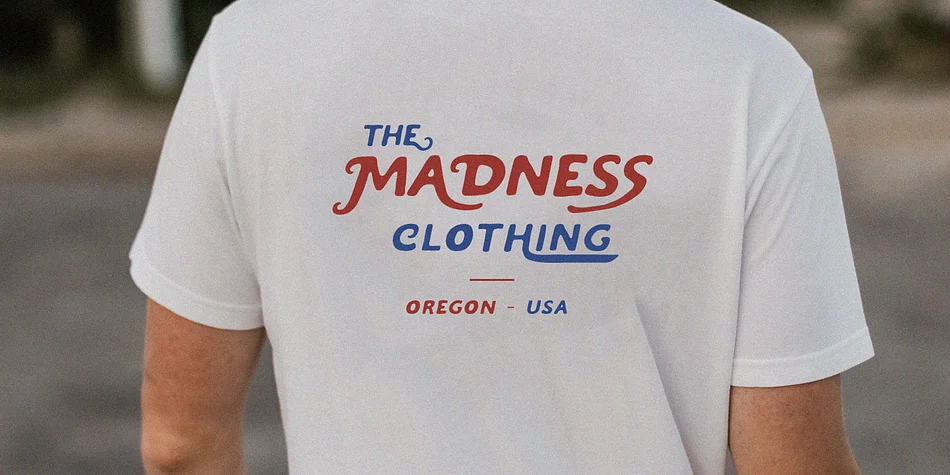 Chaos and Madness by Craft Supply Co. — Display Font — thumbnail 3