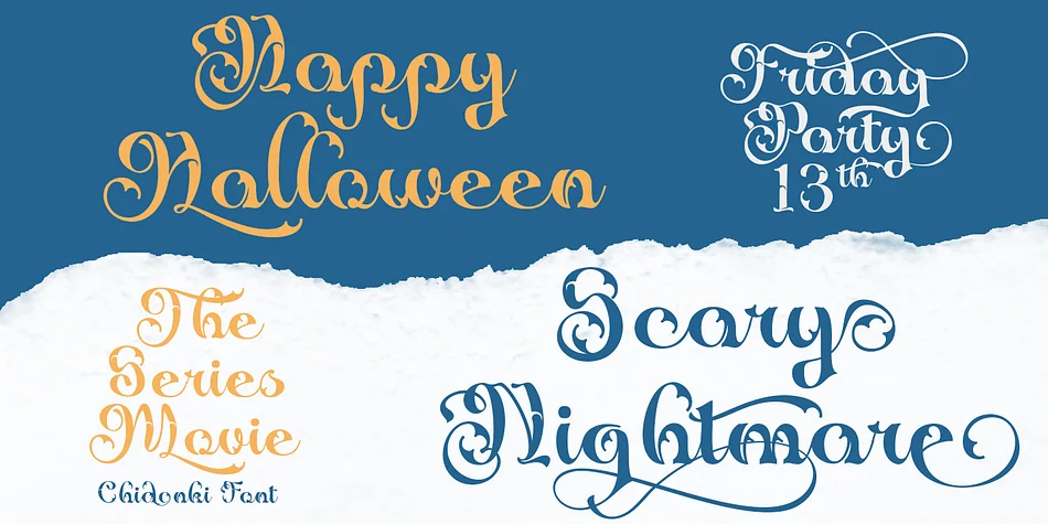 Chidonki by TypeClassHeroes — Decorative Font — thumbnail 2