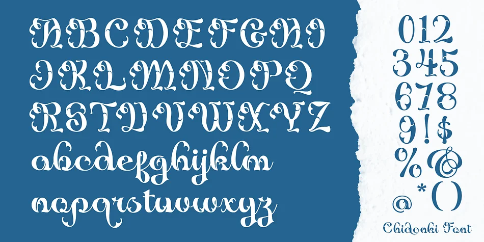 Chidonki by TypeClassHeroes — Decorative Font — thumbnail 4