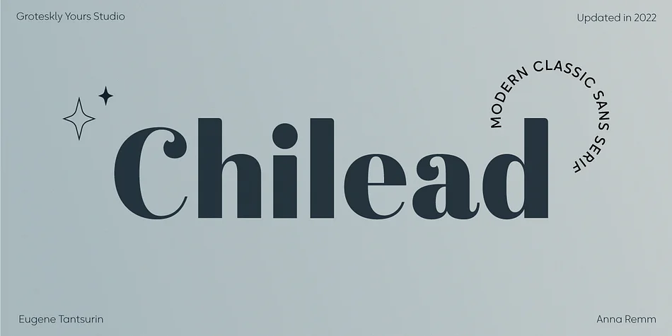 Chilead by Groteskly Yours — Decorative Font