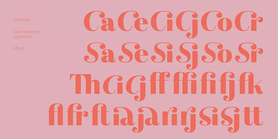 Chilead by Groteskly Yours — Decorative Font — thumbnail 7