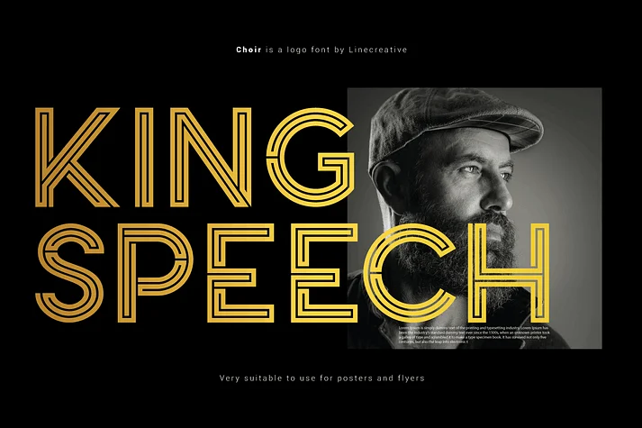 Choir by Linecreative — Display Font — thumbnail 5