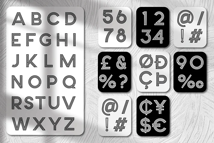 Choir by Linecreative — Display Font — thumbnail 9
