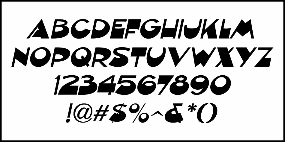 CINEMA NOUVEAU JNL by Jeff Levine Fonts — Decorative Font — thumbnail 5