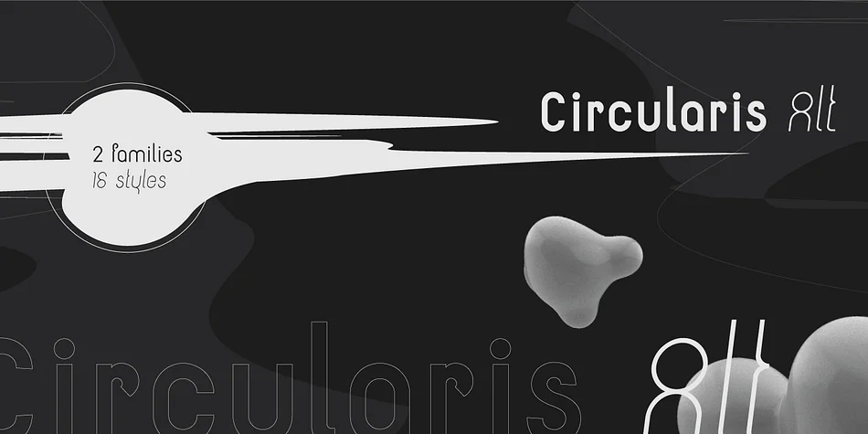 Circularis Alt by JAF 34 β Display Font