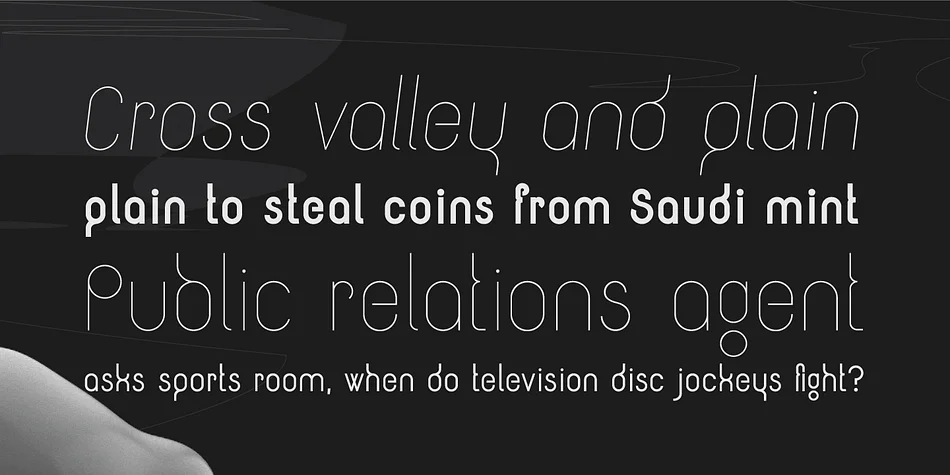 Circularis Alt by JAF 34 — Display Font — thumbnail 2