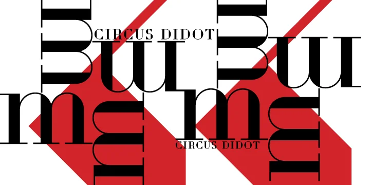 Circus Didot by ParaType — Decorative Font — thumbnail 4