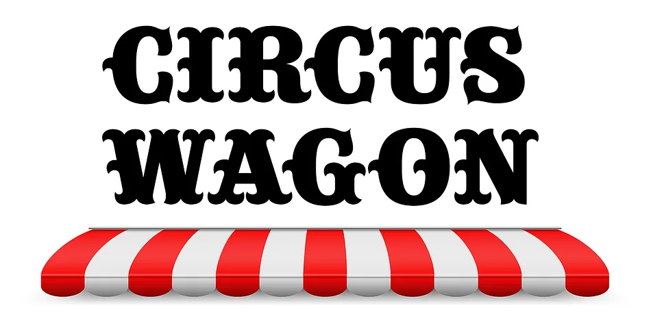 Circus Wagon by FontMesa — Decorative Font