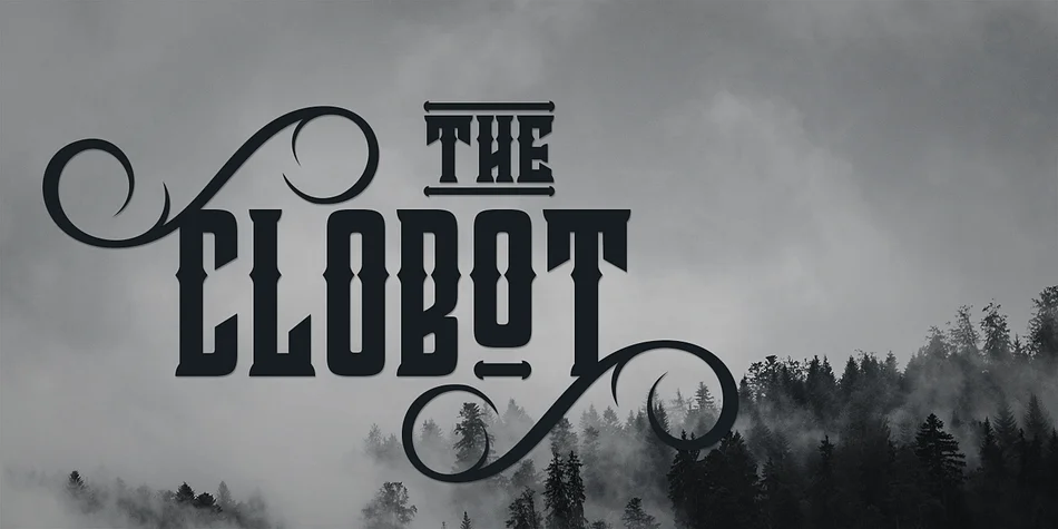 Clobot by Tama Putra β Blackletter Font