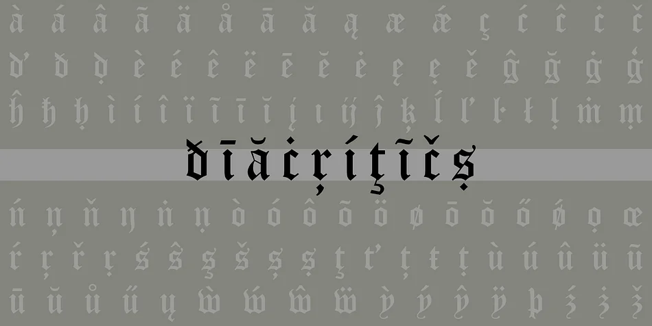 Cloister Black CT by CastleType — Blackletter Font — thumbnail 3