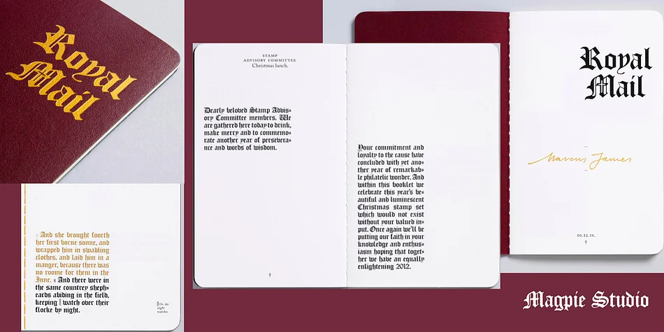 Cloister Black CT by CastleType — Blackletter Font — thumbnail 6