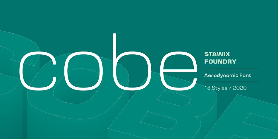 Cobe by Stawix — Display Font