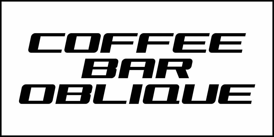 COFFEE BAR JNL by Jeff Levine Fonts — Display Font — thumbnail 4