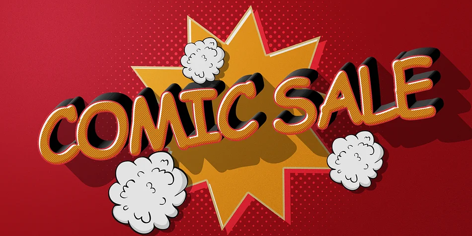 Comicblast by Kustomtype — Decorative Font