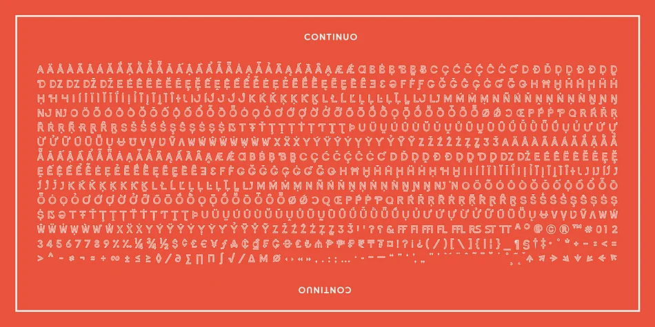 Continuo by Delve Fonts — Display Font — thumbnail 2