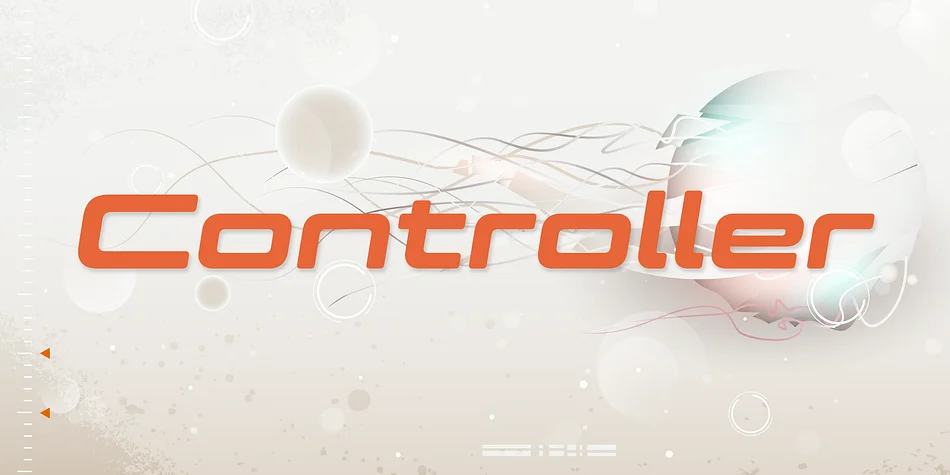 Controller by Dharma Type — Display Font