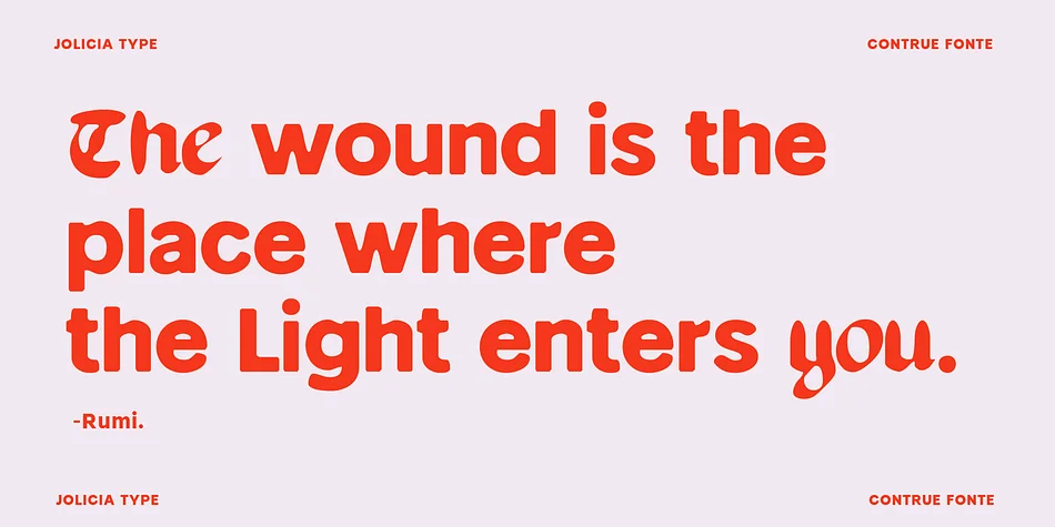 Contrue Fonte by Jolicia Type — Blackletter Font — thumbnail 7