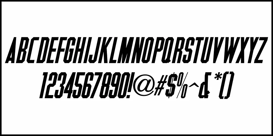 CONVICTED JNL by Jeff Levine Fonts — Display Font — thumbnail 5