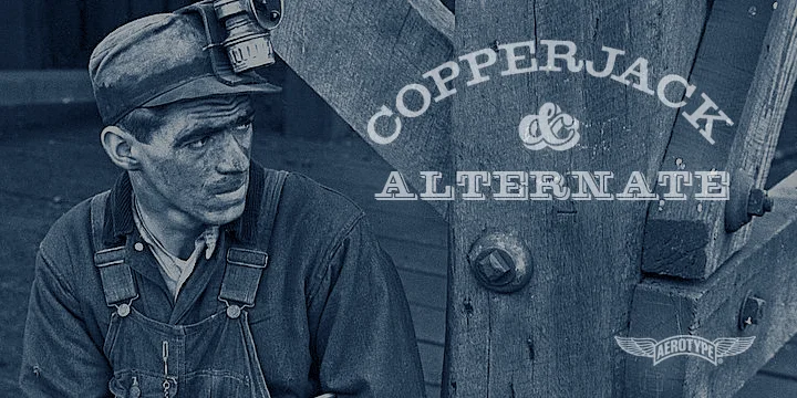 Copperjack Pro by Aerotype — Decorative Font