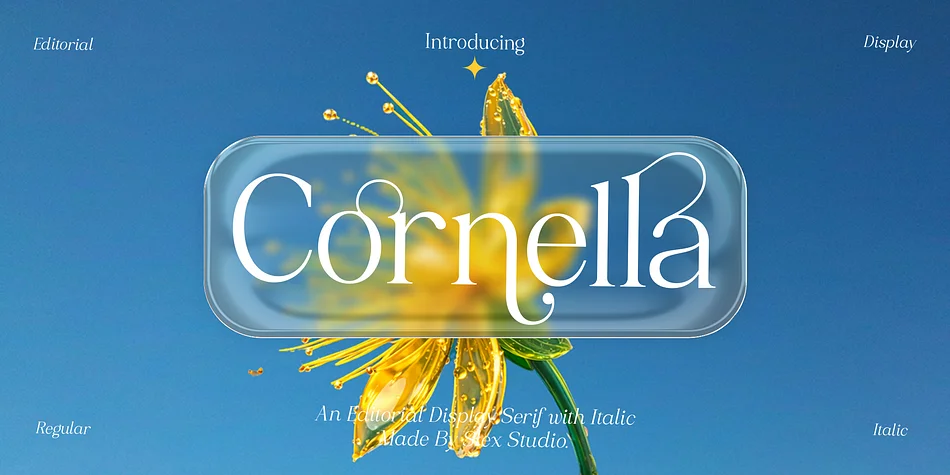 Cornella by Slex Studio β Display Font