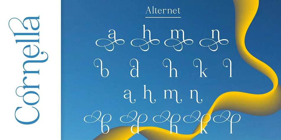 Cornella by Slex Studio — Display Font — thumbnail 7