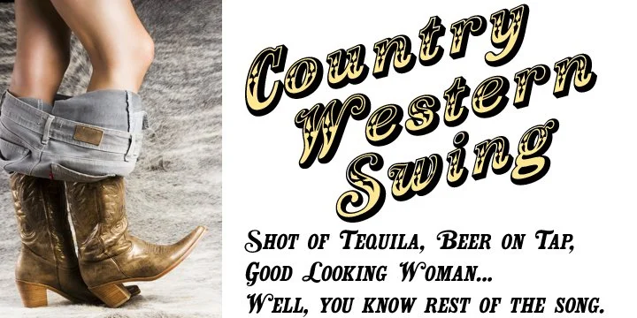 Country Western Swing by FontMesa — Decorative Font
