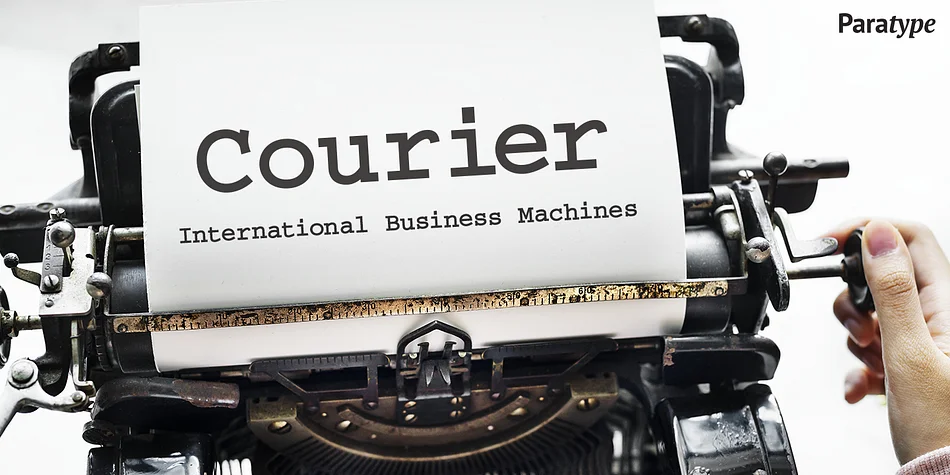 Courier by ParaType — Decorative Font