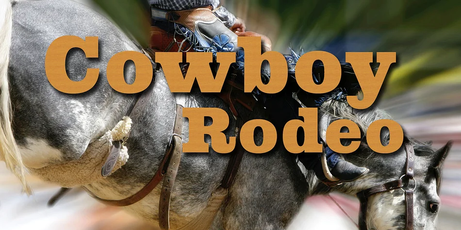Cowboy Rodeo by FontMesa — Decorative Font
