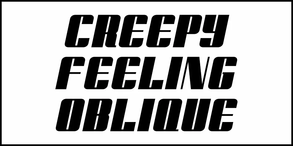Creepy Feeling JNL by Jeff Levine Fonts — Display Font — thumbnail 4