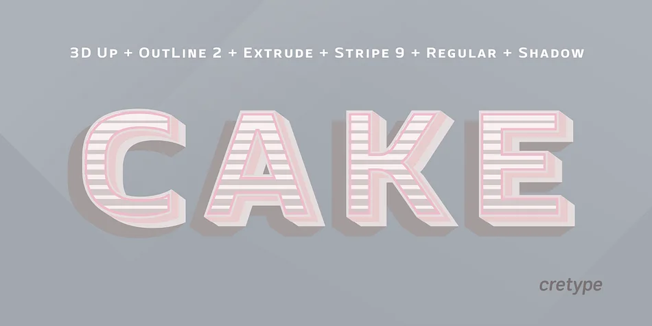Crepes by cretype — Display Font — thumbnail 2