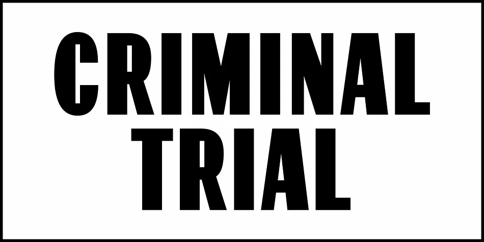 CRIMINAL TRIAL JNL by Jeff Levine Fonts — Display Font — thumbnail 2
