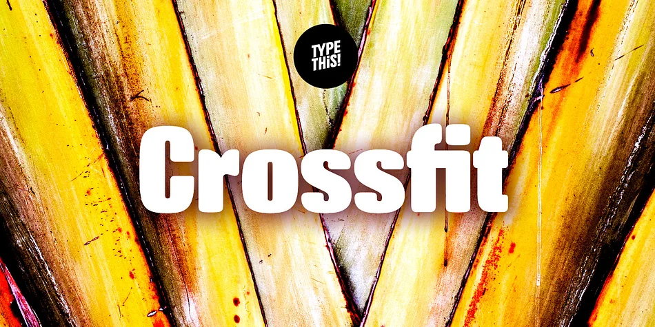 Crossfit by TypeThis!Studio — Display Font