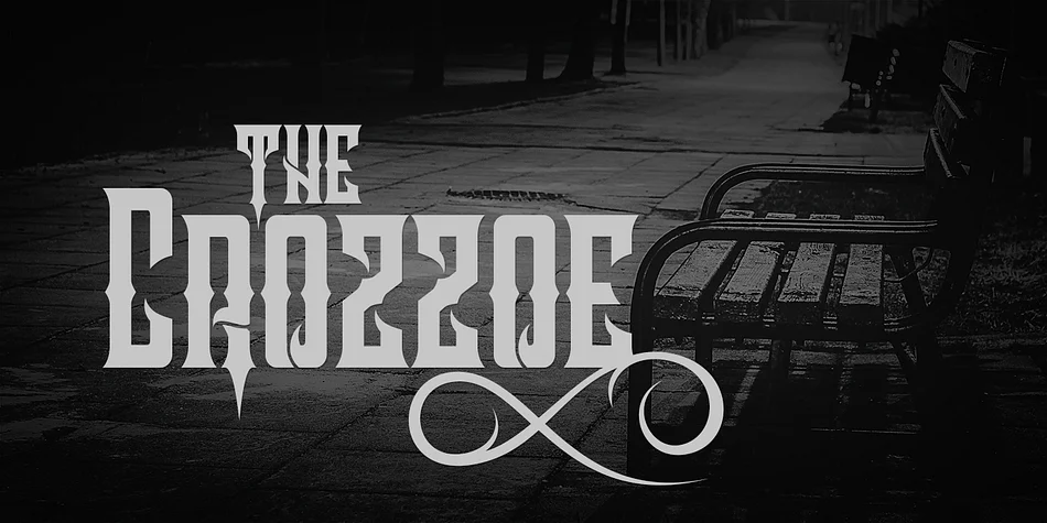 Crozzoe by Tama Putra β Blackletter Font