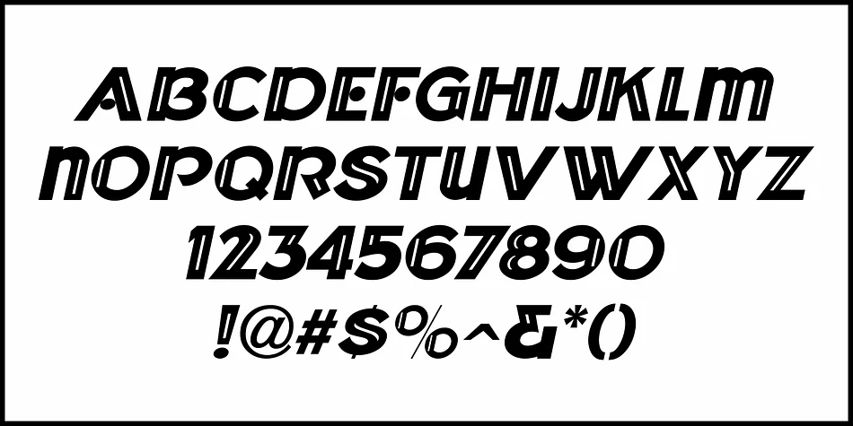 CRUISE DIRECTOR JNL by Jeff Levine Fonts — Decorative Font — thumbnail 5